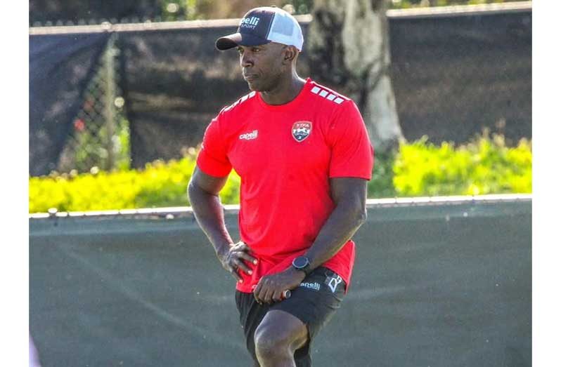 Trinidad and Tobago head coach Dwight Yorke