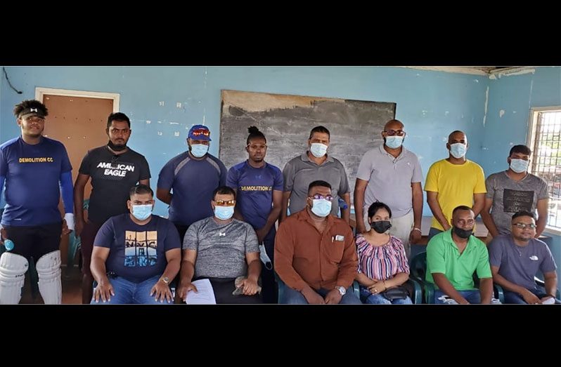 The new East Bank Cricket Association Committee