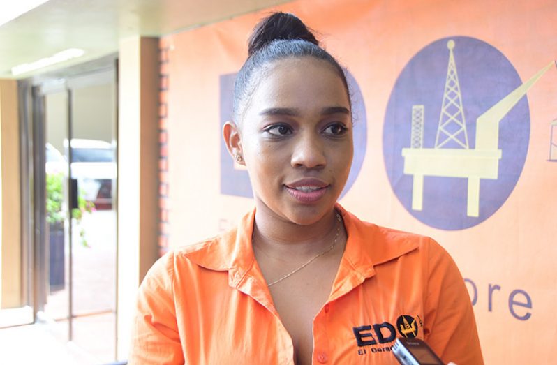 EDO Business Development Director, Marisca Jordan (Adrian Narine photo)