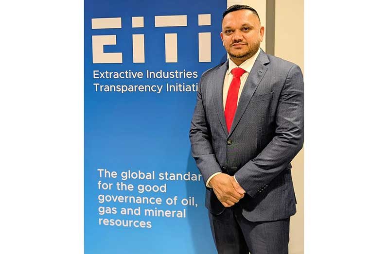 Minister of Natural Resources, Vickram Bharrat, has been appointed to the EITI Board where he will represent Guyana and the wider Latin America and Caribbean region for the 2026–2029 term