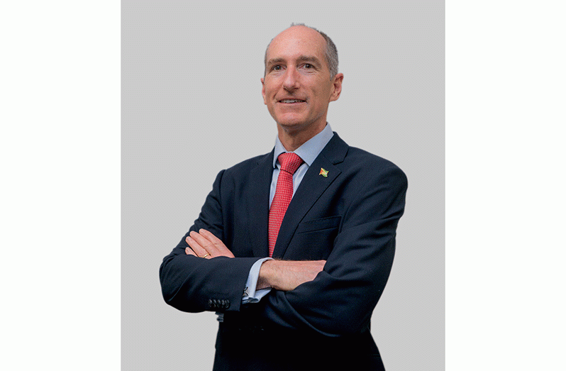 President of ExxonMobil Guyana Limited (EMGL), Alistair Routledge