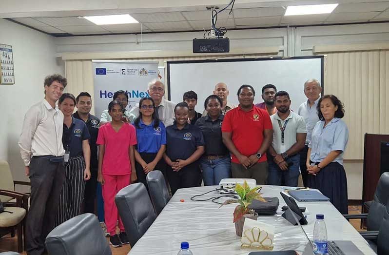 The mission, held from August 31 to September 4 under the HealthNext Guyana project, was implemented by Expertise France in partnership with the Ministry of Health and focused on health technology management, including the maintenance, servicing and lifecycle management of medical equipment