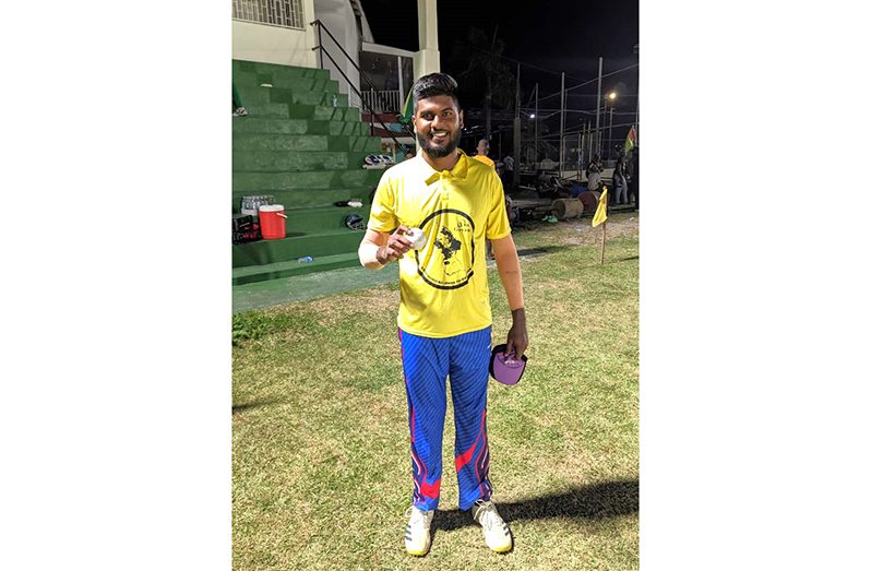 Ershad Ali  took 4-24 to be named Man of the Match
