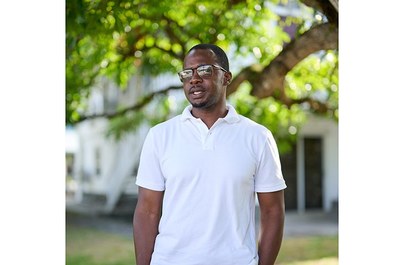 Kemptorne Daly, Communications Officer at The World Wildlife Fund Guyana (Samuel Maughn photo)