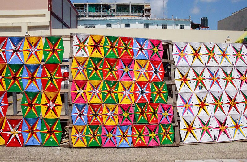 Kites for Easter being sold on Regent Street (Delano Williams photo)