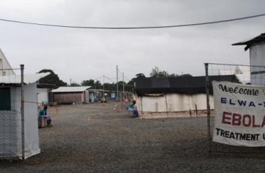 An Ebola virus treatment center is seen in Paynesville, Liberia, July 16, 2015.