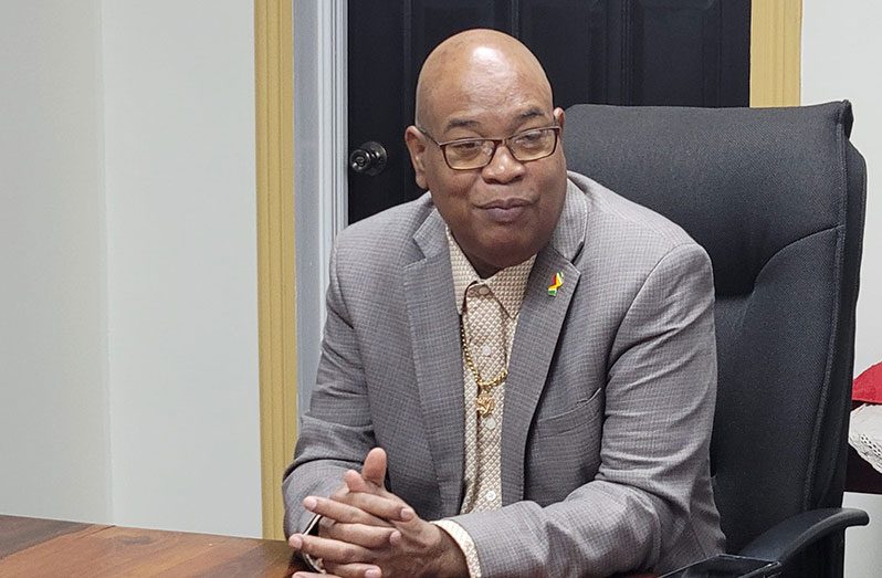 Minister of Public Works Bishop Juan Edghill  