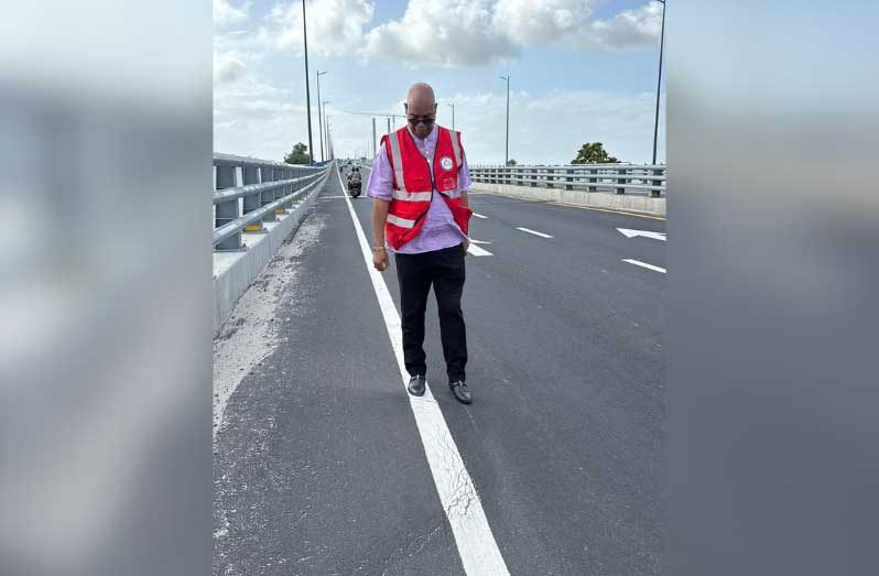 Minister of Public Works, Juan Edghill