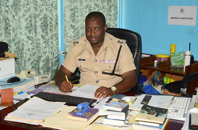 Divisional Commander, Senior Superintend Edmond Cooper