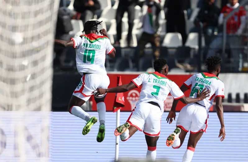 Edmund Tapsoba scored his first Afcon goal on his 27th appearance in the competition, including qualifying