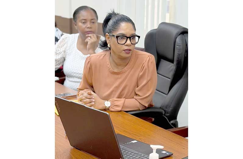 Education Minister, Sonia Parag, combined virtual oversight with hands-on inspection on Wednesday, as the Ministry of Education pressed ahead with efforts to ensure that every school across Guyana is in a state of complete readiness for the reopening of the new academic year