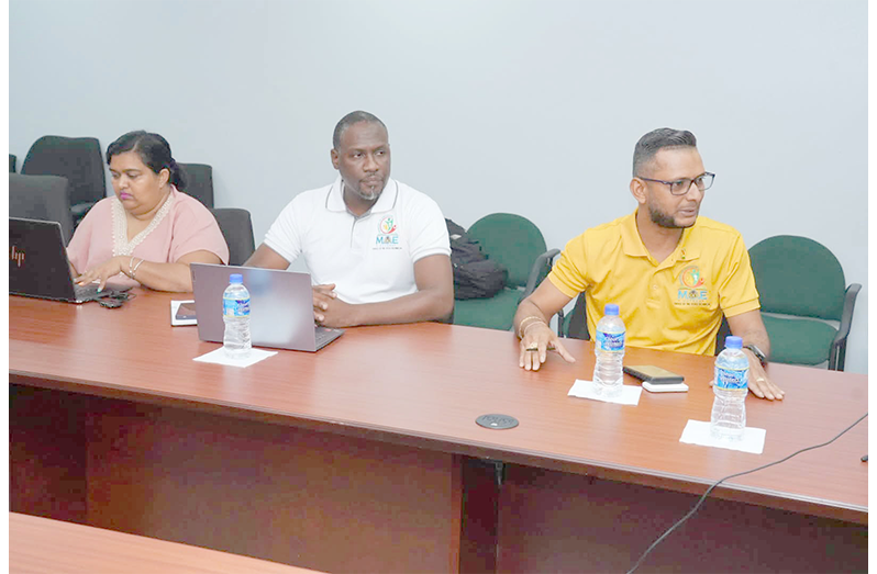 Consultant Her Excellency Deborah Thomas-Felix and other officials met with Dr Ritesh Tularam, Deputy Chief Education Officer – Technical, and other officials of the Ministry of Education, as discussions continue across key sectors