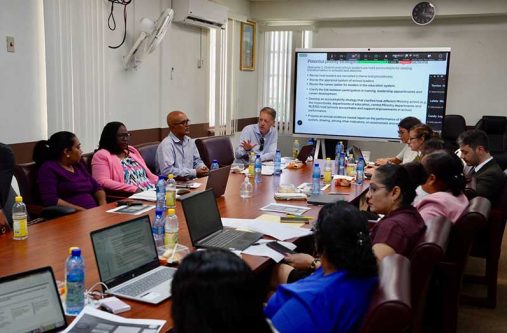 The Mid-Term Review was held on Tuesday to assess implementation since the GPE Compact was launched in 2023, identify continuing challenges and inform the development of Guyana’s next national Education Sector Plan