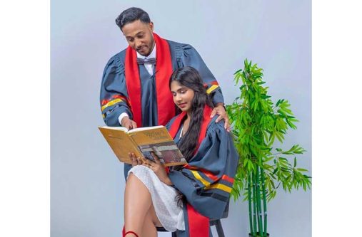 Mathematics teacher Kevin Narine and his wife Devika Seodatt-Narine