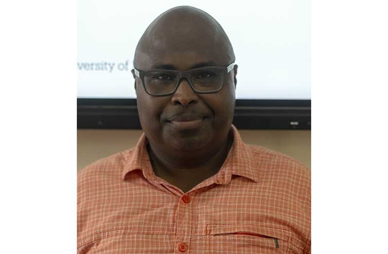 Researcher, Edwin Mansook (Japheth Savory photo)