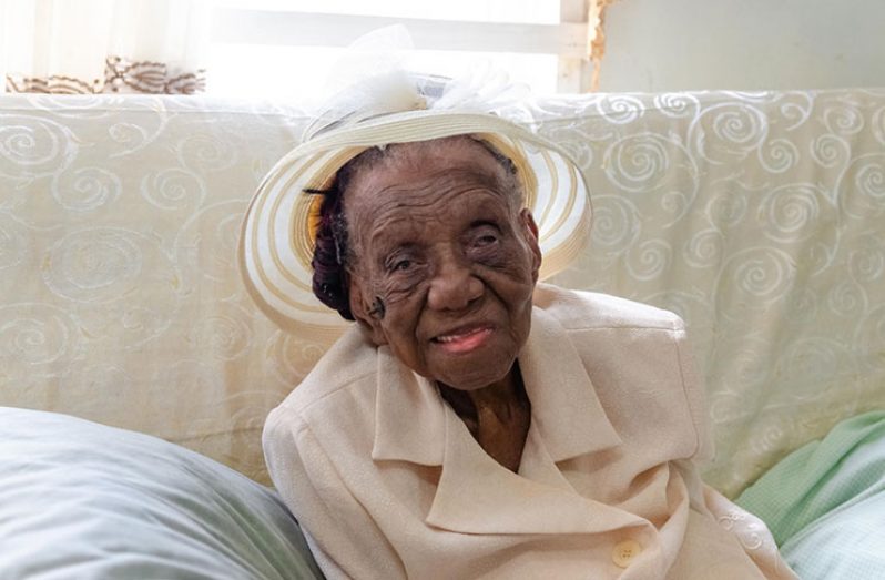 Ms. Elaine Grenada, who turned 100 recently