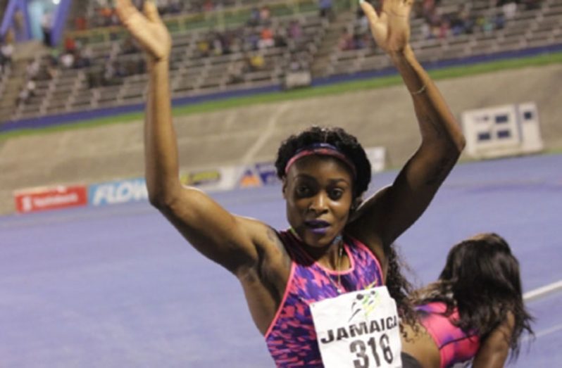 Elaine Thompson continued her superb format the JII meet.