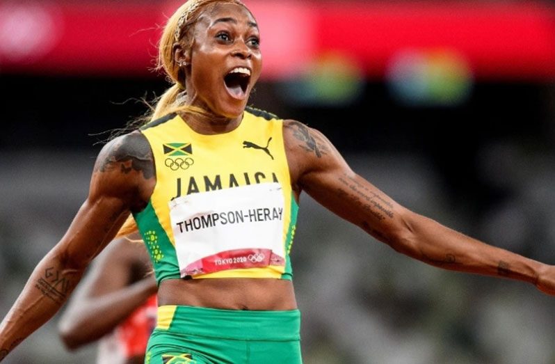 Two-time Olympic double sprint champion Elaine Thompson-Herah
