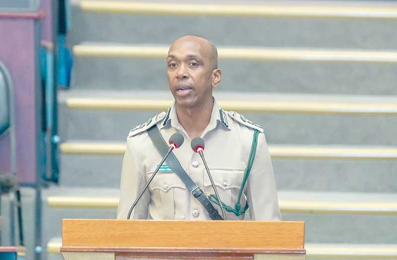 Director of the Guyana Prison Service (GPS), Nicklon Elliot [Delano Williams photo]