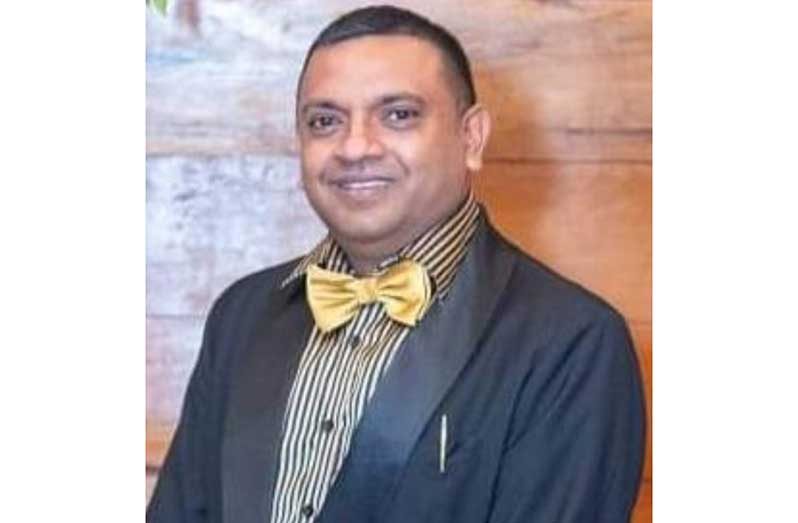 Chairman of the 9th Council for TVET, Elon Sooknanan