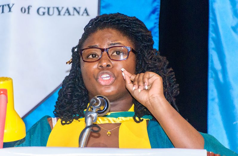 2017 Valedictorian Elsie Ann Harry