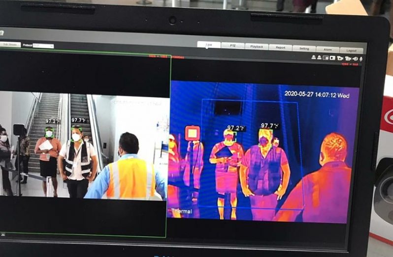The thermal camera system with medical-grade accuracy and real-time body- temperature measurements.