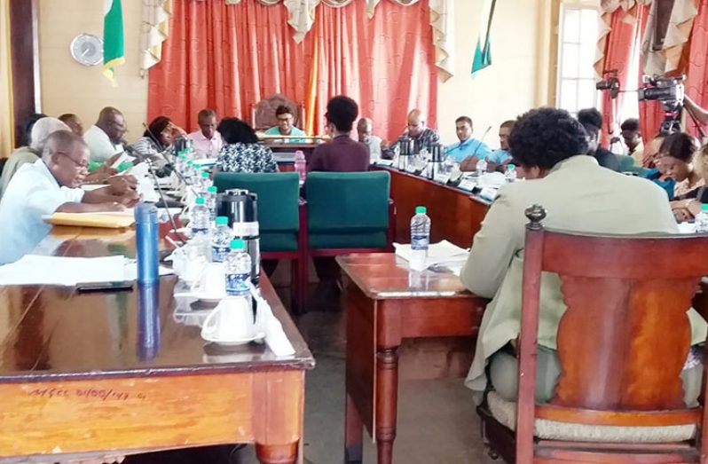 Mayor Ubraj Narine told councillors on Monday that he believed the Engineers Department has a curse on it