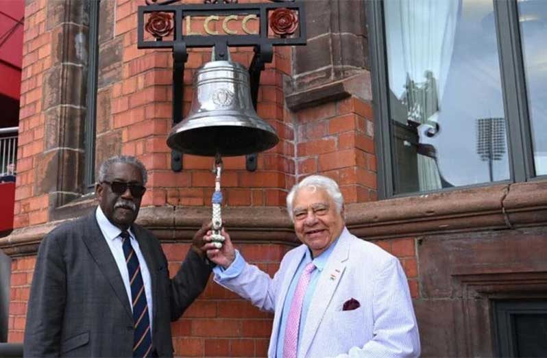Sir Clive Lloyd (left) and Farokh Engineer both joined the club in 1968