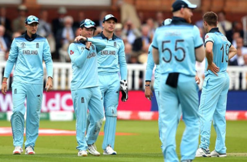 Eoin Morgan’s side have lost two successive matches at this World Cup tournament, and must now face India and New Zealand. Photograph: Tim Goode/PA