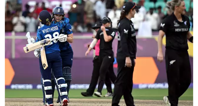 England England beat New Zealand by eight wickets