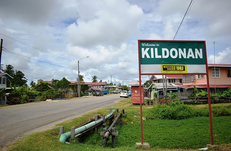 Entering the village of
Kildonan