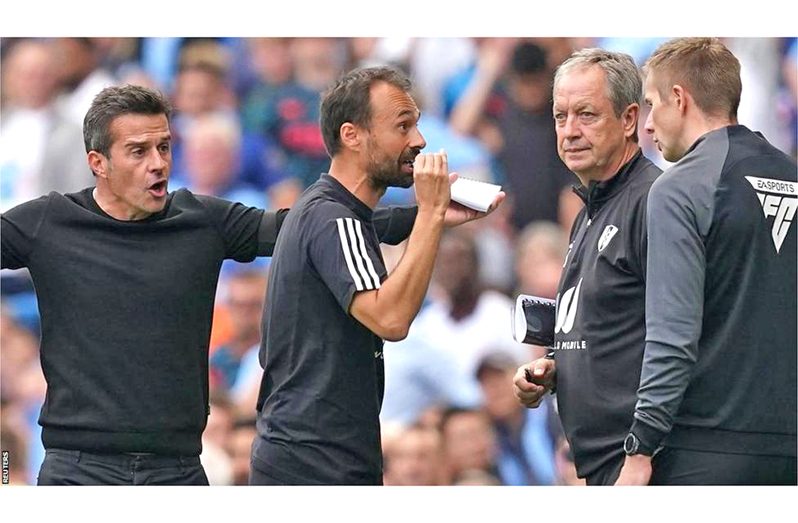 Fulham had equalised 121 seconds after Manchester City's opening goal