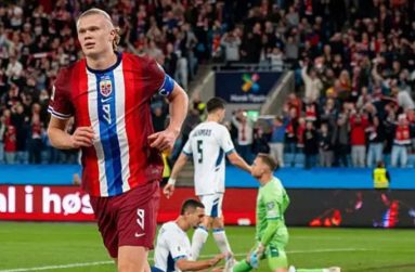 Erling Haaland made his Norway debut in 2019