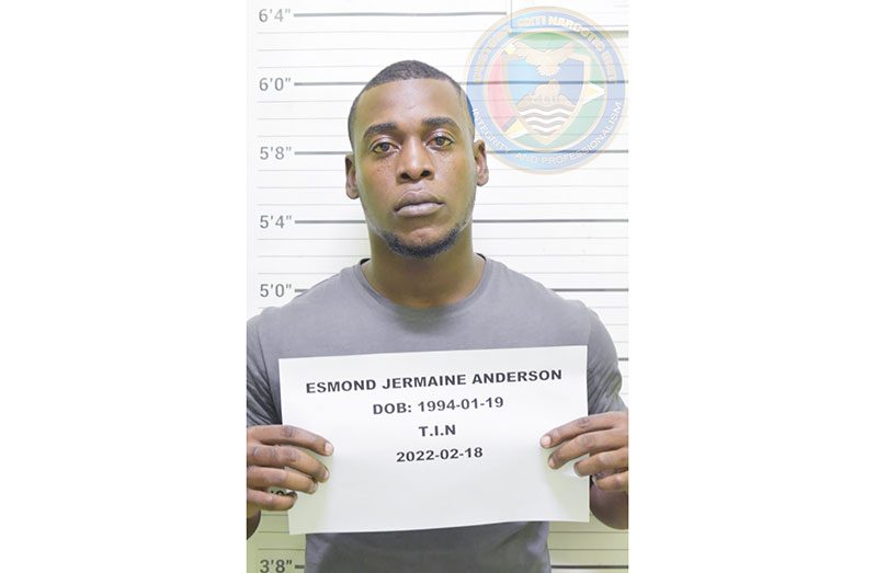 Arrested: Esmond Jermaine Anderson