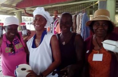 Some of the members of the organisation at a recent fund-raising activity