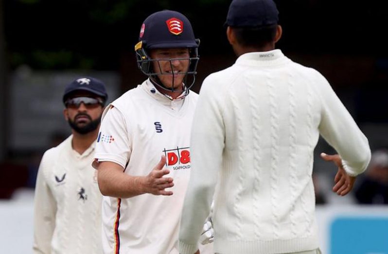 Essex are 14 points behind Division One leaders Surrey with four games left.