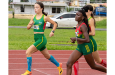 Esther McKinnon won a close Girls 1500m race on Friday