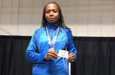 Euleen Josiah-Tanner mounted the podium in all five of her events at the just concluded USATF Masters Indoor Championships.