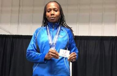 Euleen Josiah-Tanner has already won two gold medals at the USATF Masters Indoor Championships.