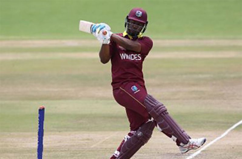 Opener Evin Lewis top-scored with 65