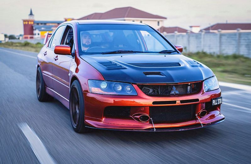 Stefan Jeffrey’s Automotive Art Evo will be on show today.