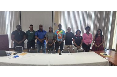The New executives of the Guyana Amateur Powerlifting Federation (GAPLF)