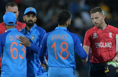 India exited the 2022 T20 World Cup after a ten-wicket defeat in their semifinal against England  (AFP/Getty Images)