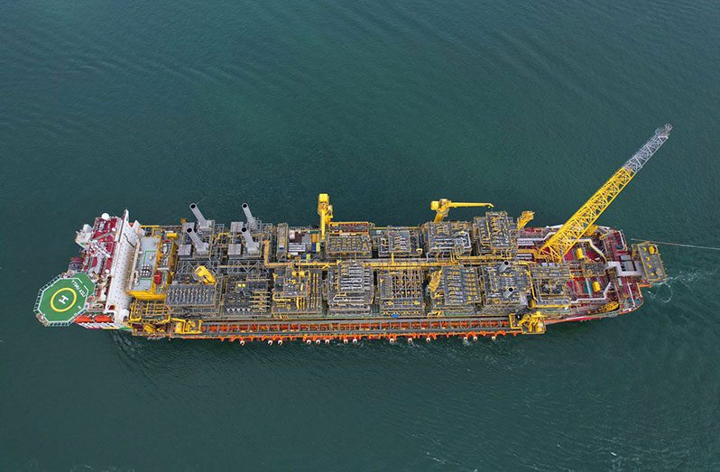 The Liza Unity FPSO vessel