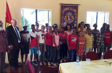 Lions Club of Bel-Air Initiative for World Sight Conservation Month. Students from three schools outfitted with spectacles acquired through the Lions Club of Bel-Air’s  ‘Sight Conservation Project, in collaboration with Da Silva’s Modern Optical and Lions Immediate Past International President, Bob Corlew and others. 