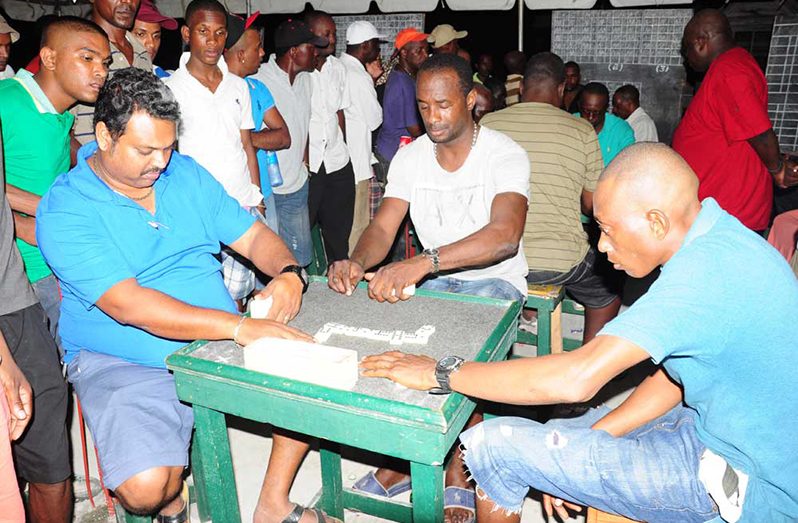 Dominoes has a large following in Guyana and the Georgetown Dominoes Association is hoping for continued support to make it grow