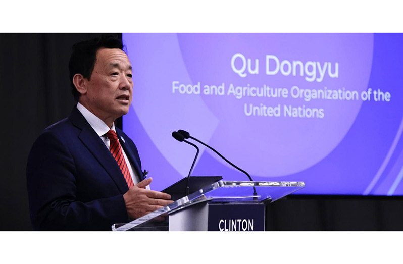 FAO Director-General QU Dongyu