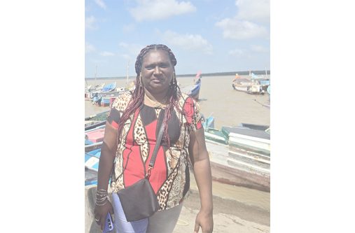 Banmattie Vanbrook, fisher, vendor and processor