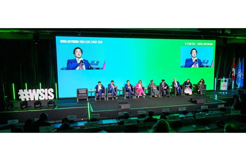 FAO Director-General QU Dongyu  speaks at the World Summit on the Information Society (WSIS) +20 High-Level Event - UN Leaders dialogue on the progress and future of digital cooperation in Geneva