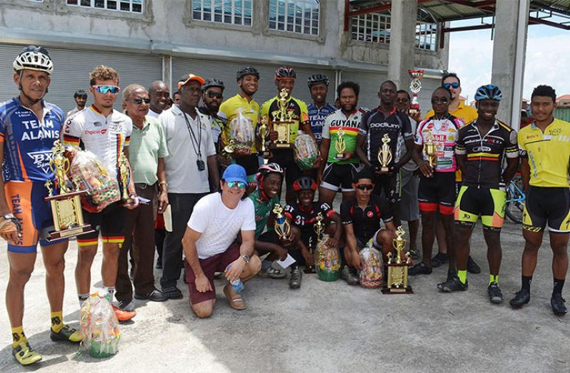 Flashback! The family of Reagan Rodrigues, founder of Ricks and Sari, officials and winners of the 14th annual Reagan Rodrigues Memorial Road Race